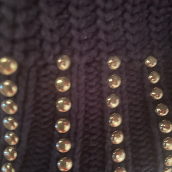 Michael Kors navy knit sweater - Picture 4 of 7